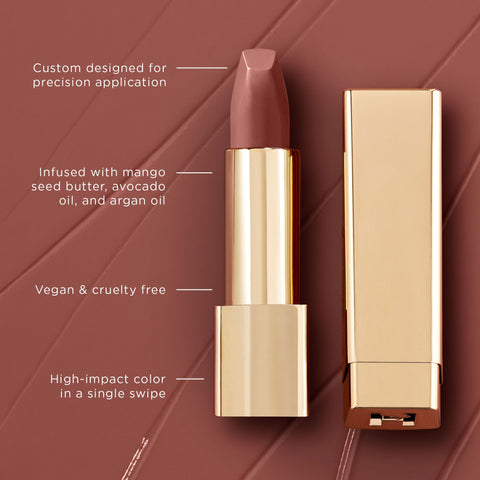 Unlocked Satin Crème Lipstick Red 0