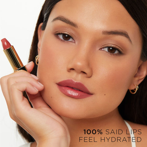Unlocked Satin Crème Lipstick Red 0