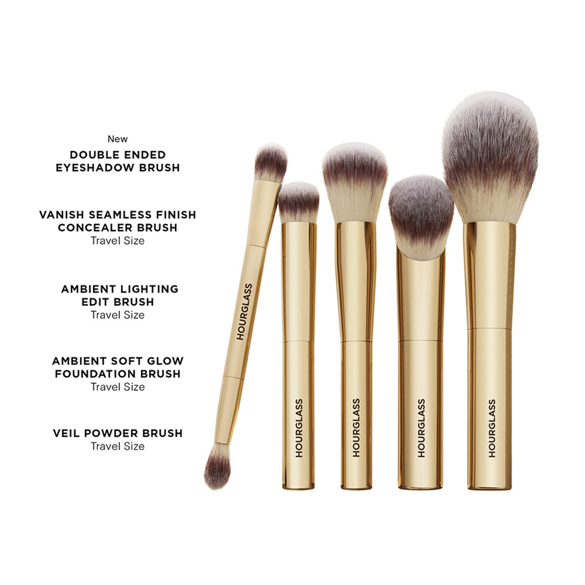 Face and Eye Travel Brush Set – Hourglass Cosmetics CA